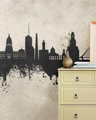 Buenos Aires Argentina Skyline Concrete