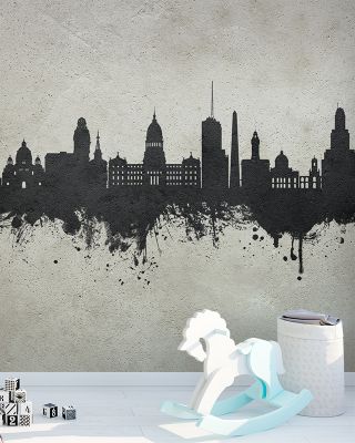 Buenos Aires Argentina Skyline Concrete