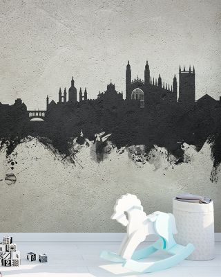 Cambridge England Skyline Concrete