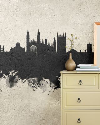 Cambridge England Skyline Concrete