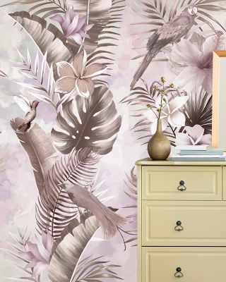 Exotic Vibes Tropical Paradise Wallpaper Mural