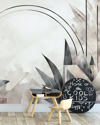 Floral Abstract Soft Wallpaper