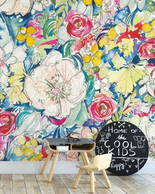 Floral Explosion Wallpaper