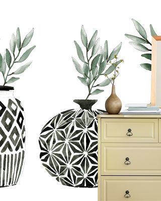 Geo Vases Wallpaper