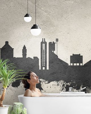 Lawrence Kansas Skyline Concrete