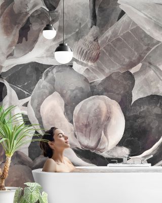 Magnolia Art in Beige