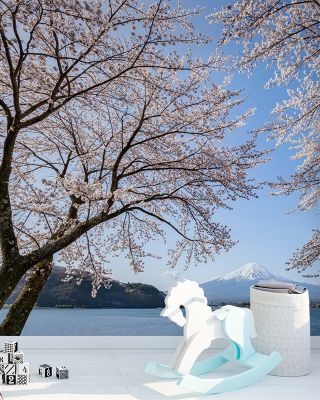 Mount Fuji in Spring