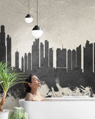 Panama City Skyline Concrete