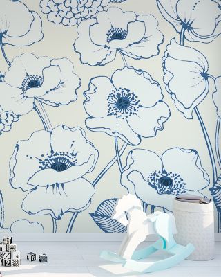 Pen and Ink Flowers I