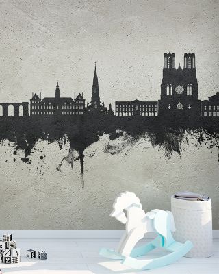 Reims France Skyline Concrete