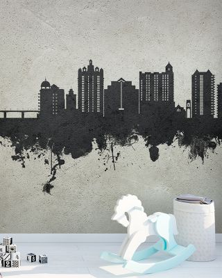 Sarasota Florida Skyline in Contemporary Concrete Style