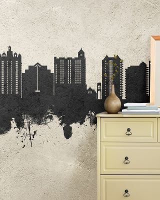 Sarasota Florida Skyline in Contemporary Concrete Style