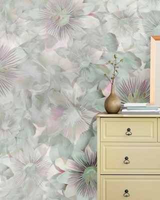 Smiling Flowers Vibrant Floral Wall Art