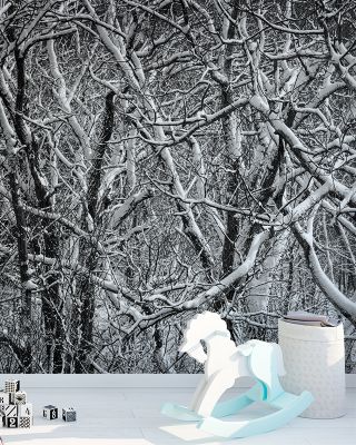Snow Branches Winter Wonderland