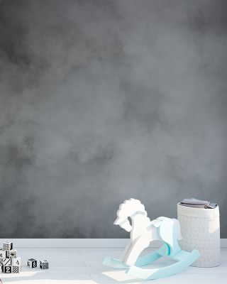 Soft Fog Grey Elegant Wall Art