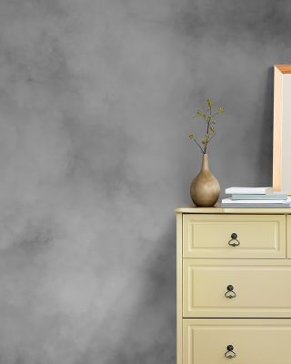 Soft Fog Grey Elegant Wall Art