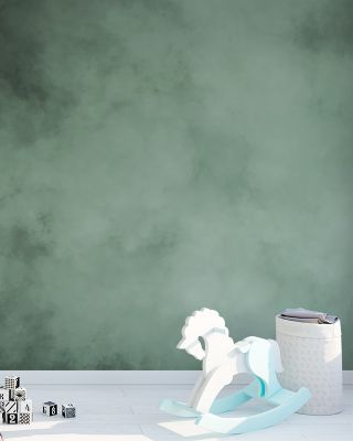 Soft Fog Moss Green Tranquil Wall Art