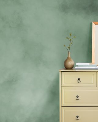 Soft Fog Moss Green Tranquil Wall Art