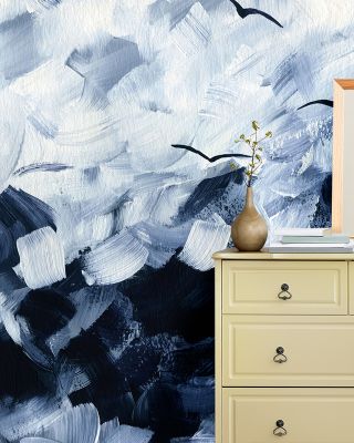 Stormy Sea Dramatic Coastal Wall Art