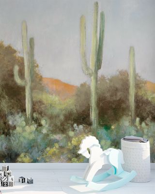 Sunrise Desert III Neutral Elegant Wall Art