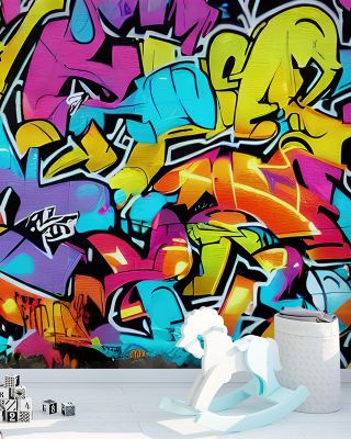 Superstars Right Here Vibrant Star Wall Art