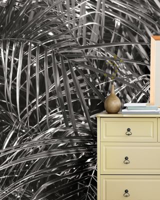 Tropical Fronds Elegant Wall Art