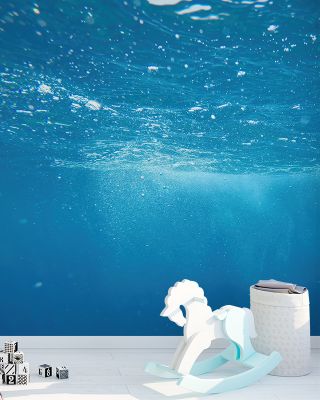 Underwater Serene Ocean Wall Art