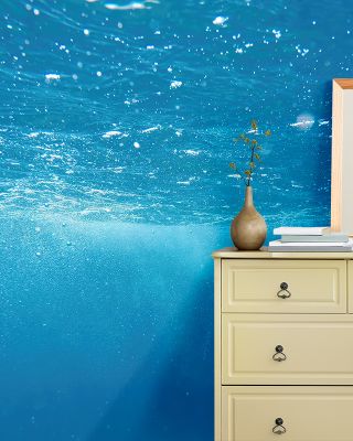 Underwater Serene Ocean Wall Art