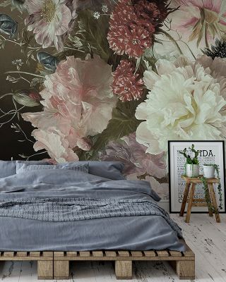 Flowering Botanical Wallpaper