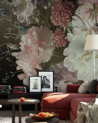 Flowering Botanical Wallpaper
