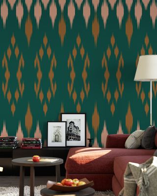 Indo Print Bohemian Wallpaper