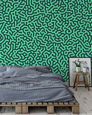 Organic Doodle Abstract Wallpaper