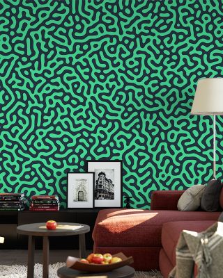 Organic Doodle Abstract Wallpaper