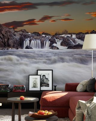 Potomac Waterfalls Scenic Wallpaper
