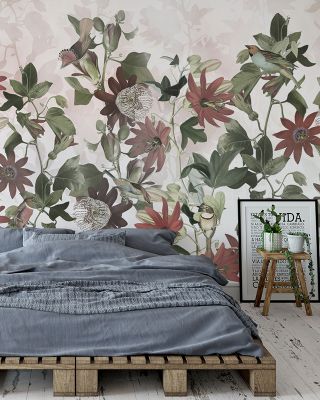 Seven Birds Nature Inspired Wallpaper Mural