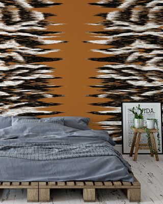 Tigress Wild Animal Print Wallpaper