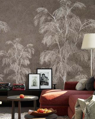 Treecrown Rustic Forest Wallpaper