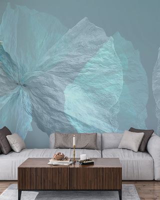 Blue Petals Wallpaper