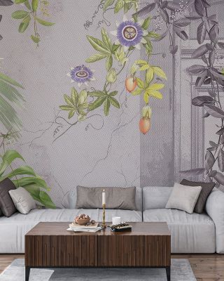 Exotic Dragon Fruit Wallpaper for Kitchens and Dining Areas
