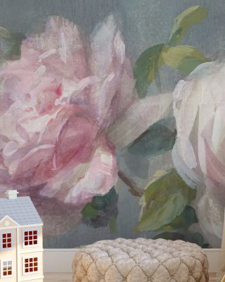 Dream Rose Floral Elegance Wallpaper for Bedrooms and Living Areas
