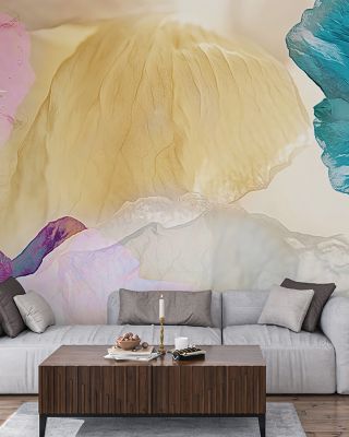 Ethereal Garden Wallpaper for Serene Living Spaces