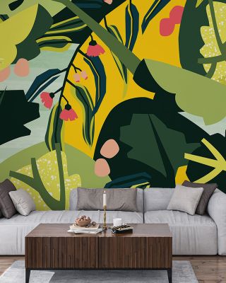 Eucalyptus Sage Mint Wallpaper for Fresh Interiors