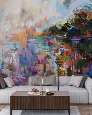 Fall Transformation Wallpaper for Seasonal Decor