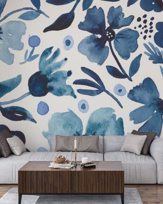 Feeling Blue I Wallpaper for Relaxing Interiors