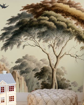 Highlands Wallpaper for Rustic Charm