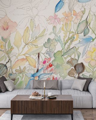Hopeful Spring Wallpaper for Bright Decor