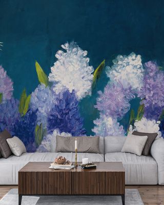 Hyacints Wallpaper for Elegant Decor