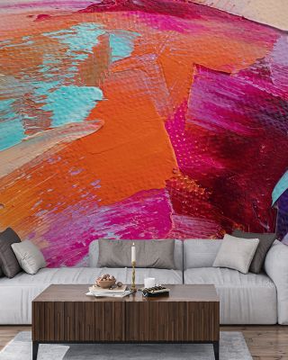 I Made It Thick And Oily Wallpaper for Artistic Decor