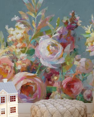 Joy of the Garden Wallpaper for Cheerful Decor