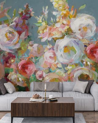 Joy of the Garden Wallpaper for Cheerful Decor